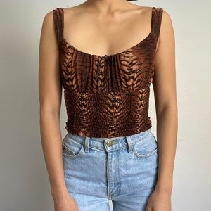 Verge Girl Cheetah Blouse